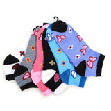 WOMENS NOVELTY ANKLE SOCKS 6 PACK