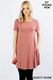 POCKET TUNIC - ASST COLORS