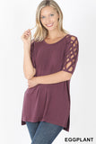 CRISS-CROSS SHOULDER TOP