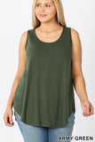 PLUS RELAXED TANK - ASST COLORS